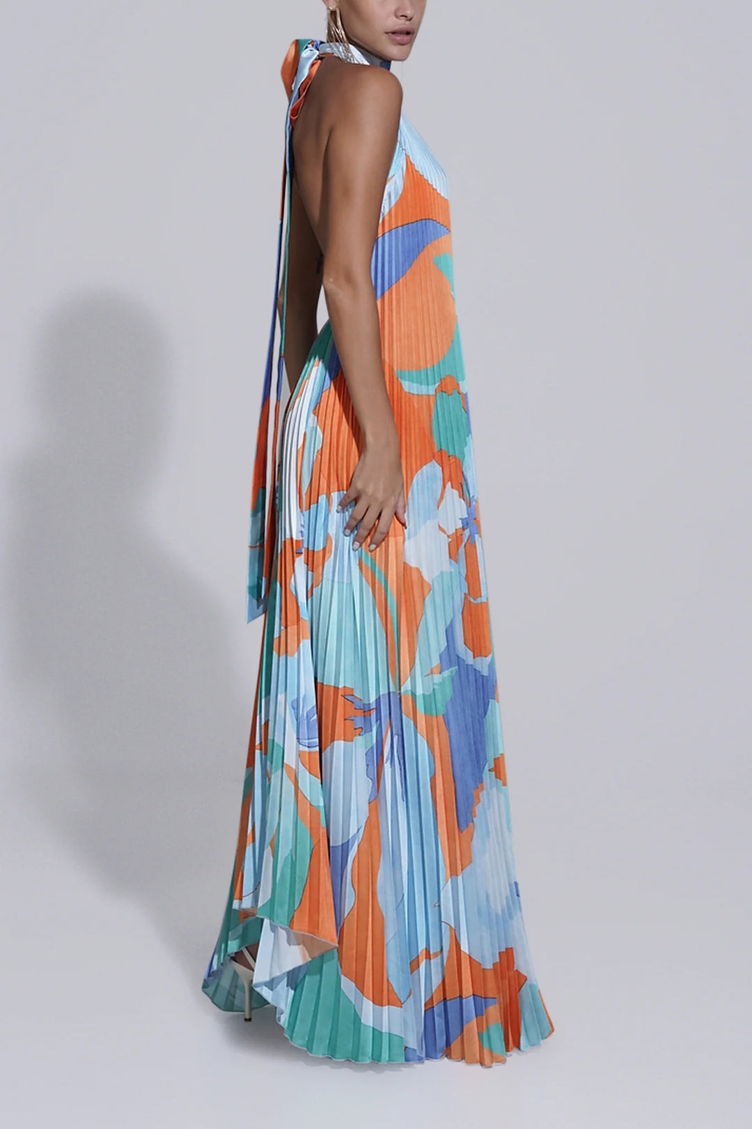 Fenna™ Halter-Style Maxi-Dress