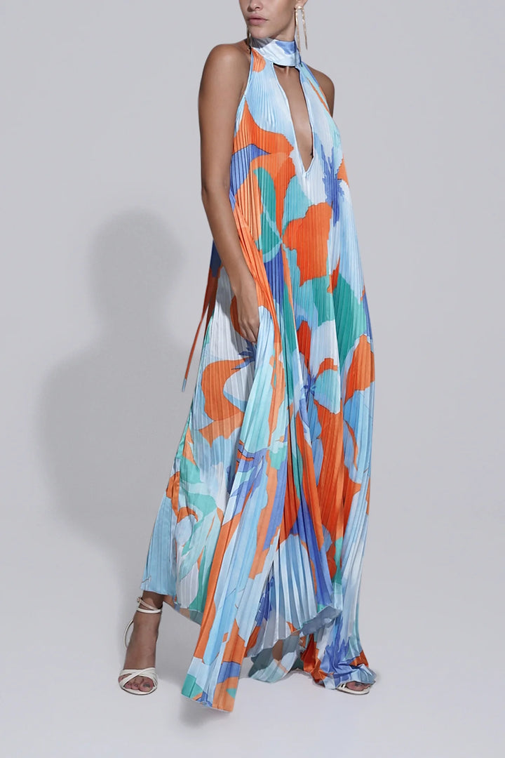 Fenna™ Halter-Style Maxi-Dress