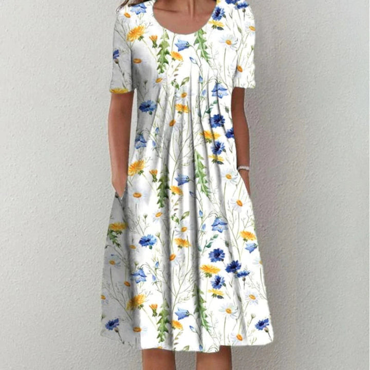 April™ Elegant Floral Dress