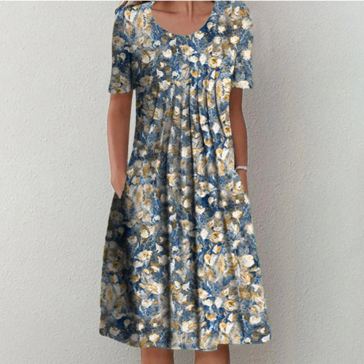 April™ Elegant Floral Dress