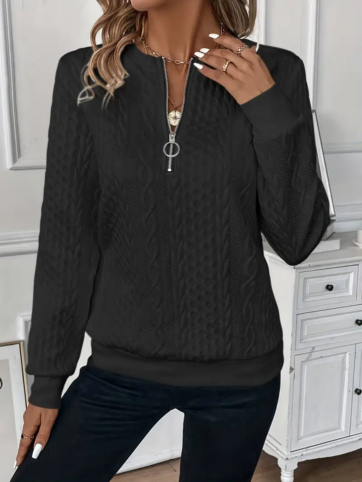 Avery™ Zip-up Sweater