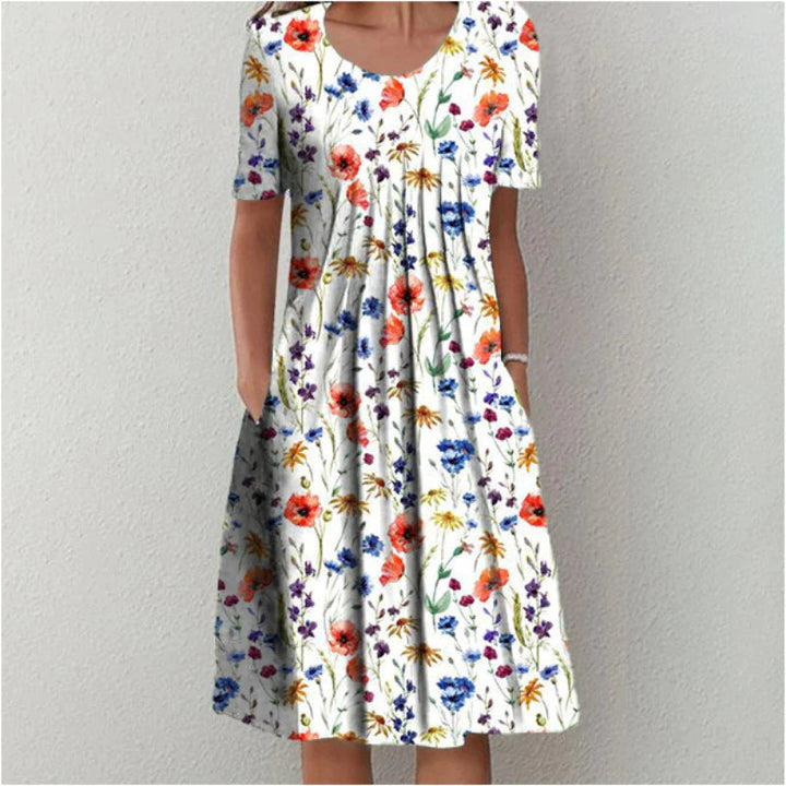 April™ Elegant Floral Dress