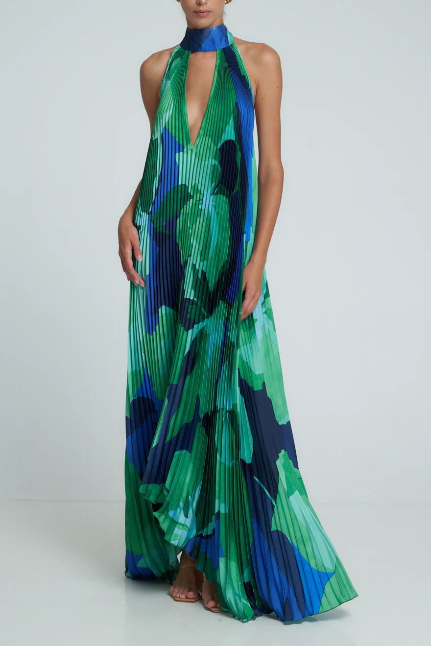 Fenna™ Halter-Style Maxi-Dress