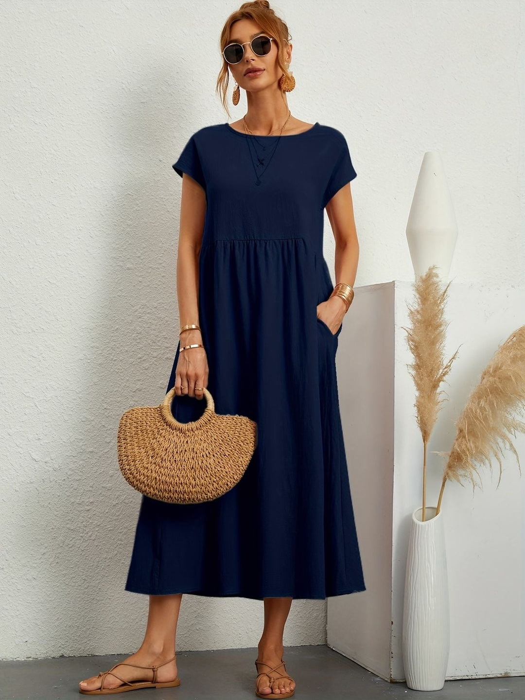 Demi™ Casual Midi Dress