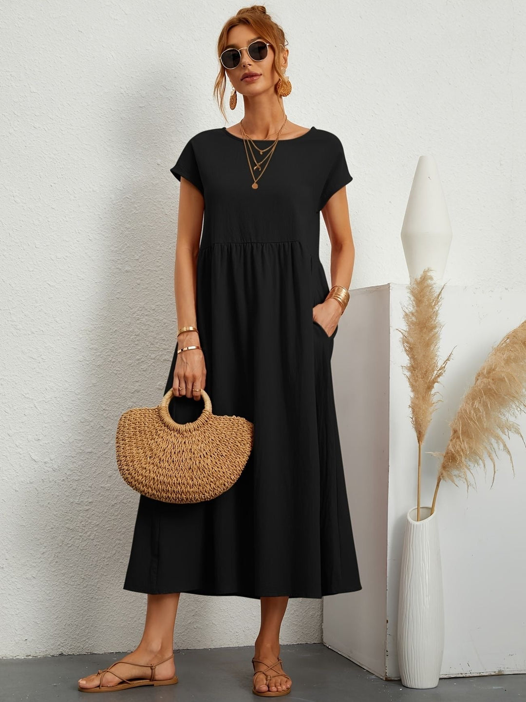 Demi™ Casual Midi Dress