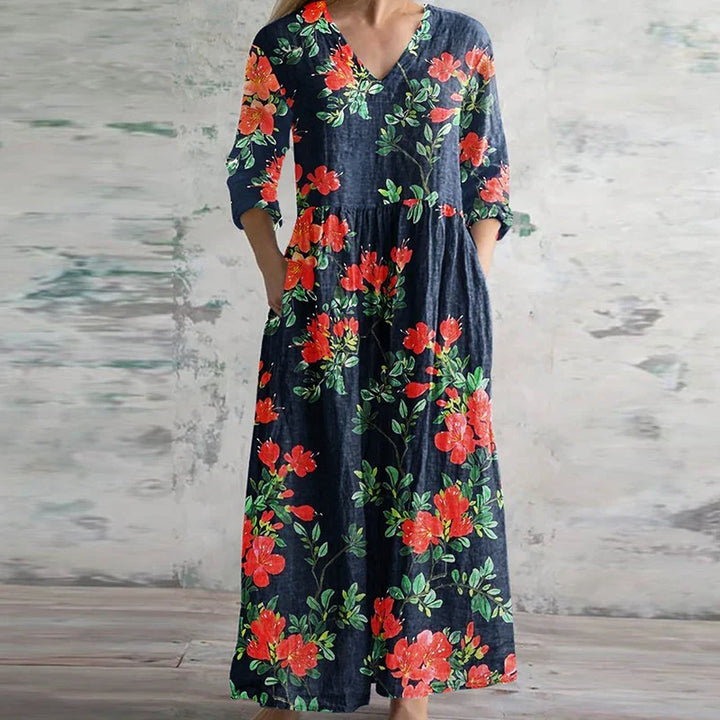 Robyn™ Unique Printed Maxi-Dress