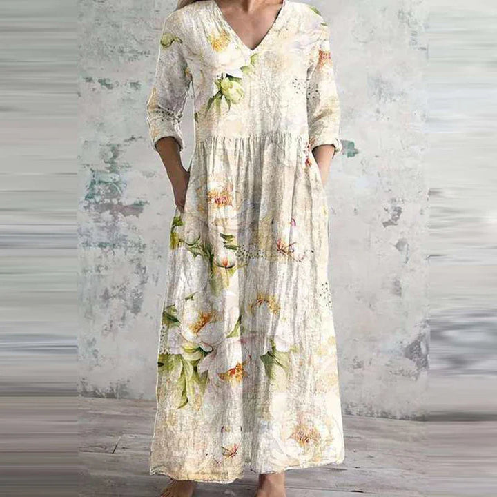 Robyn™ Unique Printed Maxi-Dress