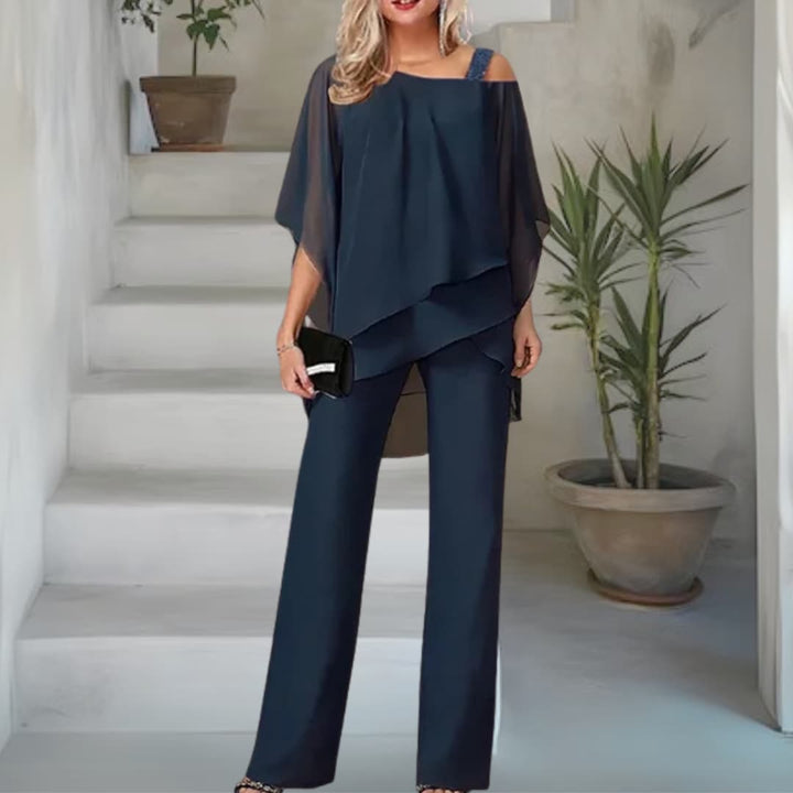 Amelia™ Elegant Off-Shoulder Two-Piece Set