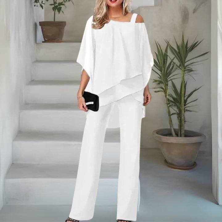 Amelia™ Elegant Off-Shoulder Two-Piece Set