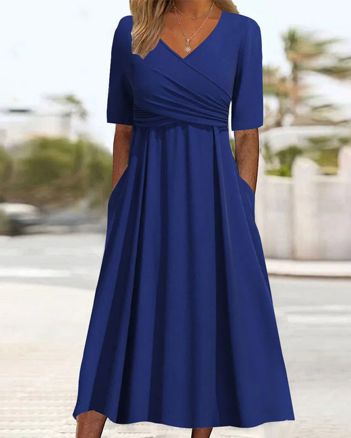 Lisalisa™ Elegant Crossover Dress