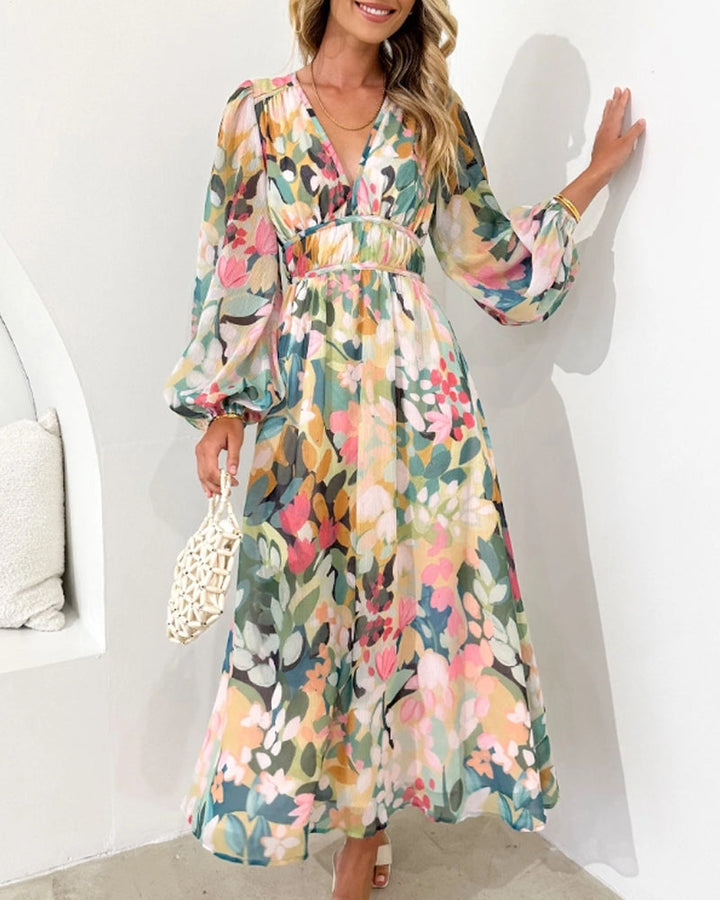 Kiara™ Elegant Floral Dress