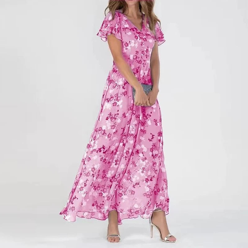 Esther™ Elegant Floral Dress