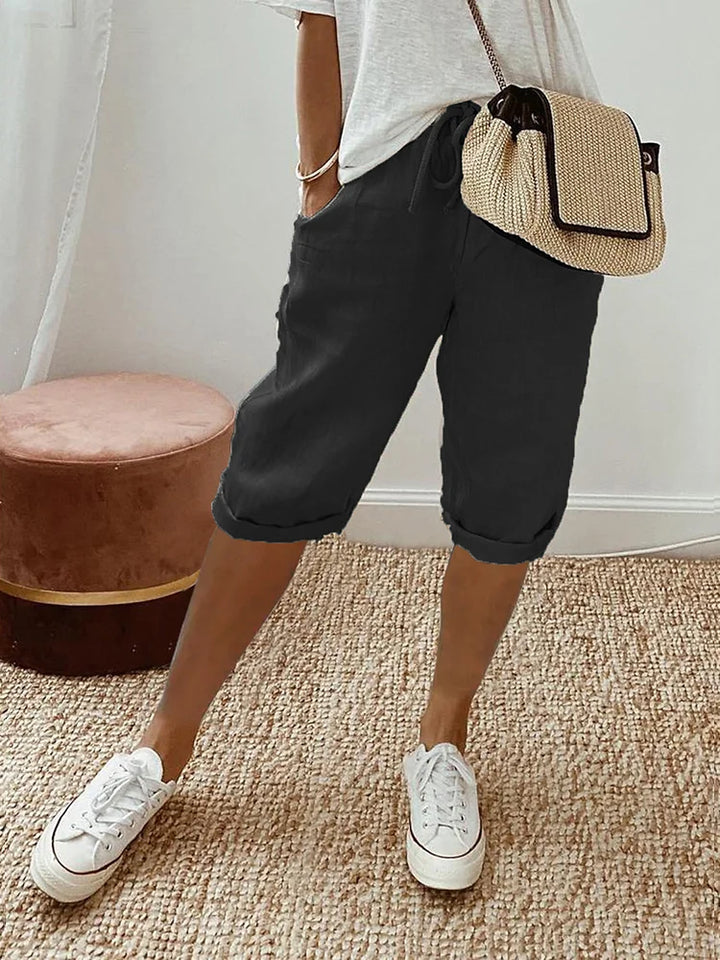 Sophie™ Comfortable Shorts with Rolled Hems