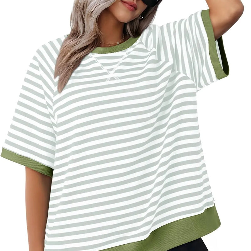 Lily™ Casual Striped T-Shirt